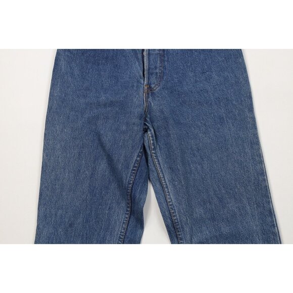 Vintage 90s Levis 901xx Womens 27 Thrashed Button Fly High Waisted Mom Jeans - Picture 3 of 15